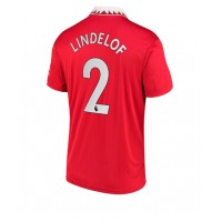 Manchester United Victor Lindelof #2 Fotballklær Hjemmedrakt 2022-23 Kortermet